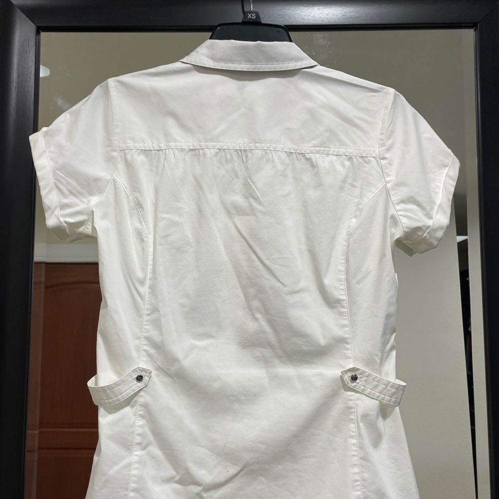 Express white button up - Picture 6 of 8